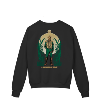 Nome do produtoMoletom Fechado - A Man Made Of Straw (Fiyero/Espantalho)