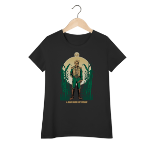 Nome do produtoCamiseta Feminina (Algodão Peruano) - A Man Made Of Straw (Fiyero/Espantalho)