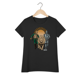 Nome do produtoCamiseta Feminina (Algodão Peruano) - Friends Of The Yellow Brick Road