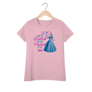 Camiseta Feminina (Algodão Peruano) - Her Goodness Will Protect You