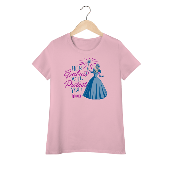 Camiseta Feminina (Algodão Peruano) - Her Goodness Will Protect You