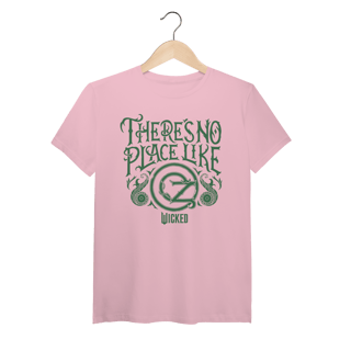 Nome do produtoCamiseta (Algodão Peruano) - There's No Place Like Oz