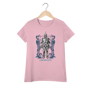 Nome do produtoCamiseta Feminina (Algodão Peruano) - Homem de Lata (Tin Man)