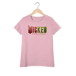 Nome do produtoCamiseta Feminina (Algodão Peruano) - Wicked: For Good