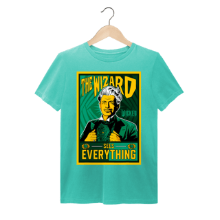 Nome do produtoCamiseta Estonada - The Wizard Sees Everything