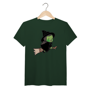 Nome do produtoCamiseta (Algodão Peruano) - Elphaba Chibi