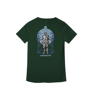 Nome do produtoCamiseta Feminina (Algodão Peruano) - A Man Made Of Tin (Homem de Lata)