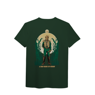 Nome do produtoCamiseta (Algodão Peruano) - A Man Made Of Straw (Fiyero/Espantalho)