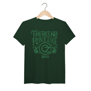 Nome do produtoCamiseta (Algodão Peruano) - There's No Place Like Oz