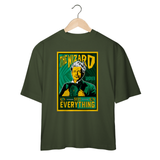 Nome do produtoCamiseta Oversized - The Wizard Sees Everything