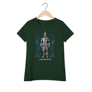 Nome do produtoCamiseta Feminina (Algodão Peruano) - Homem de Lata (Tin Man)