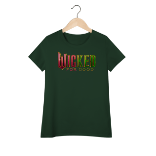 Nome do produtoCamiseta Feminina (Algodão Peruano) - Wicked: For Good