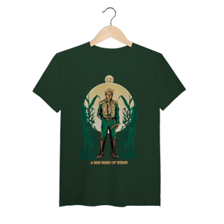 Nome do produtoCamiseta (Algodão Peruano) - A Man Made Of Straw (Fiyero/Espantalho)