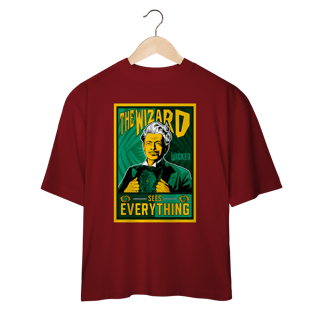 Nome do produtoCamiseta Oversized - The Wizard Sees Everything