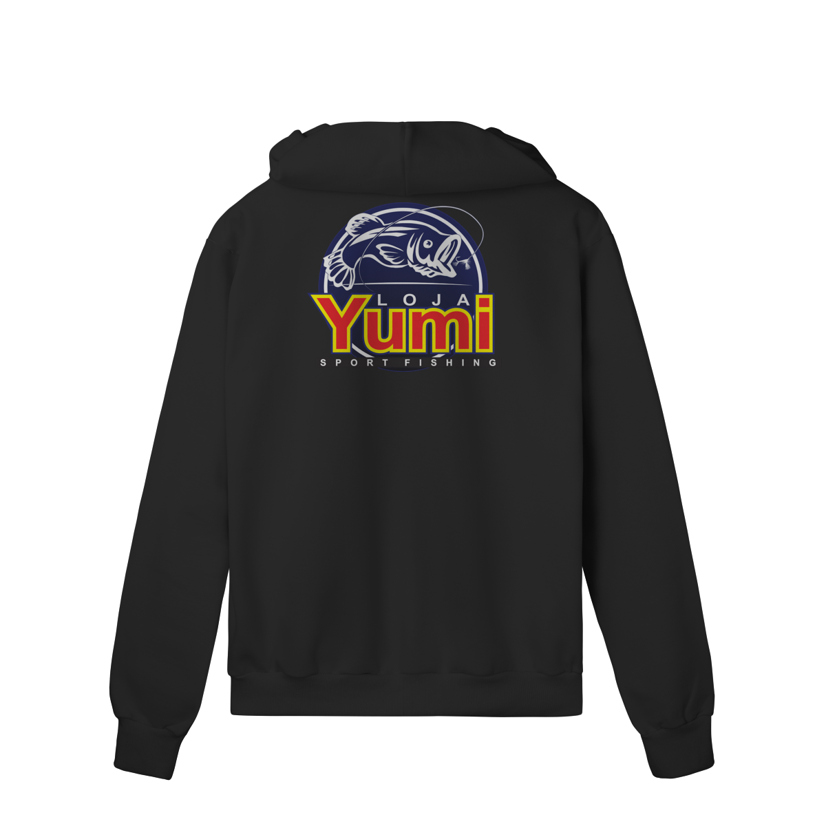 Nome do produto: MOLETOM COM ZÍPER LOJA YUMI PESCA