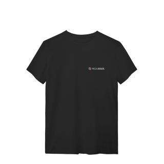 Nome do produto Camiseta Megajogos com Logo na esquerda