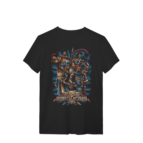T-shirt Premium Unissex Rise of Kindoms