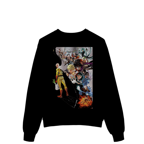 Moletom Premium Unissex One Punch Man 
