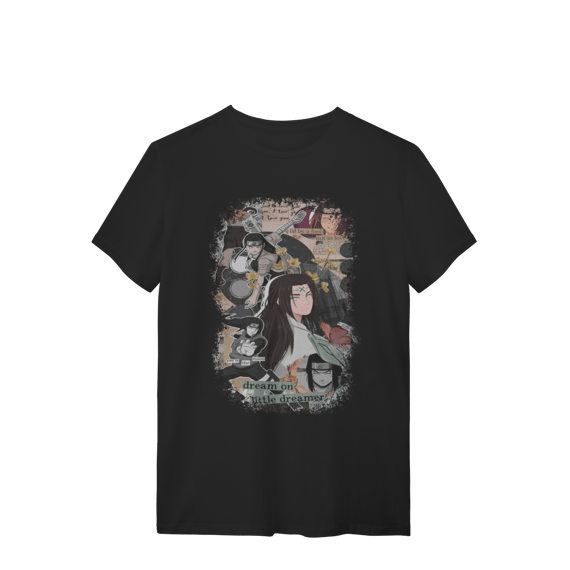 T-shirt Premium Unissex Neji Naruto Shippuden