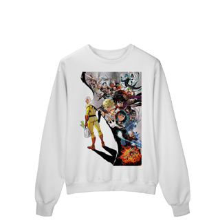 Nome do produto Moletom Premium Unissex One Punch Man 