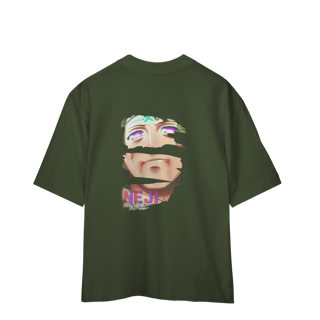 Nome do produto T-shirt Oversized Neji Naruto Shippuden