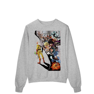 Nome do produto Moletom Premium Unissex One Punch Man 