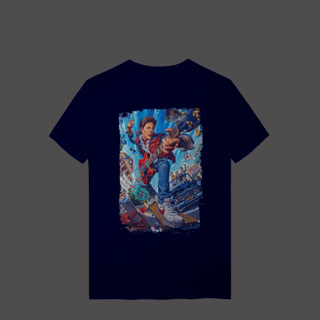 Nome do produto T-shirt Premium De volta para o futuro II
