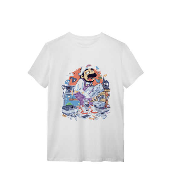 T-shirt Premium Unissex MY LIFE AS A GAMER