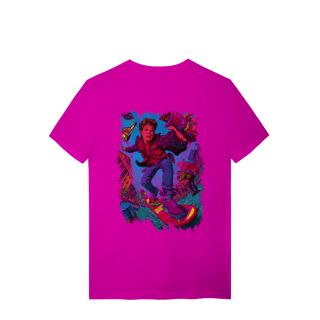 Nome do produto T-shirt Premium Unissex De volta para o Futuro III