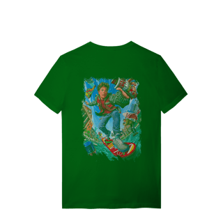 Nome do produto T-shirt Premium Unissex De volta para o Futuro III