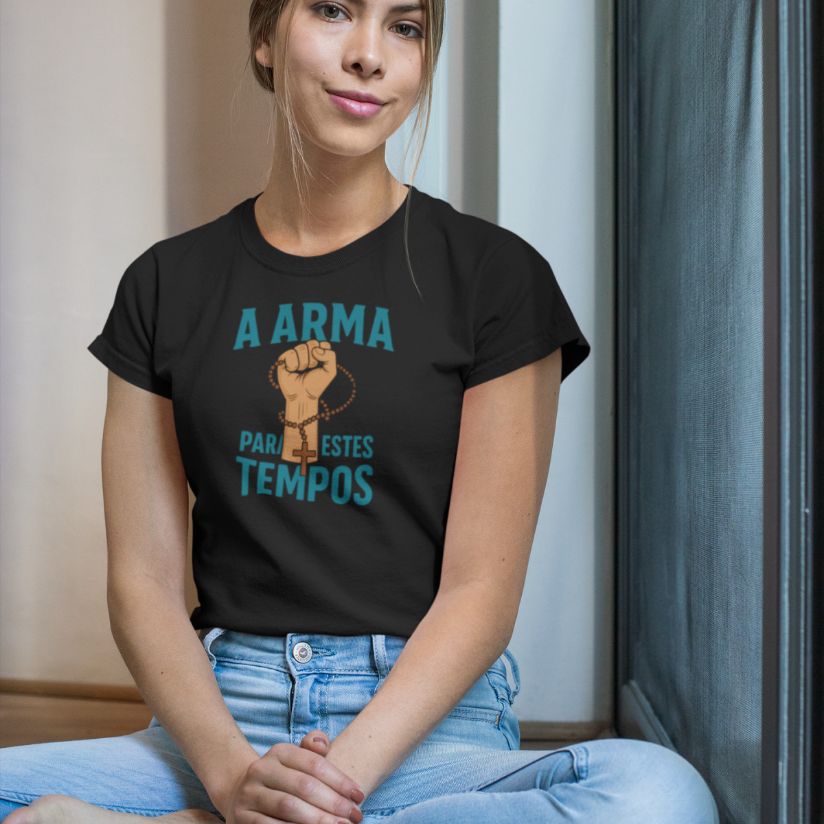 Nome do produto: terço - Baby Look