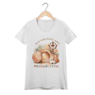 Nome do produto Ele não está aqui - Baby Look