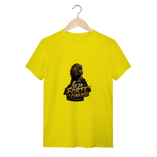 Nome do produto Camiseta Seja Forte e Corajoso – Josué 1:9