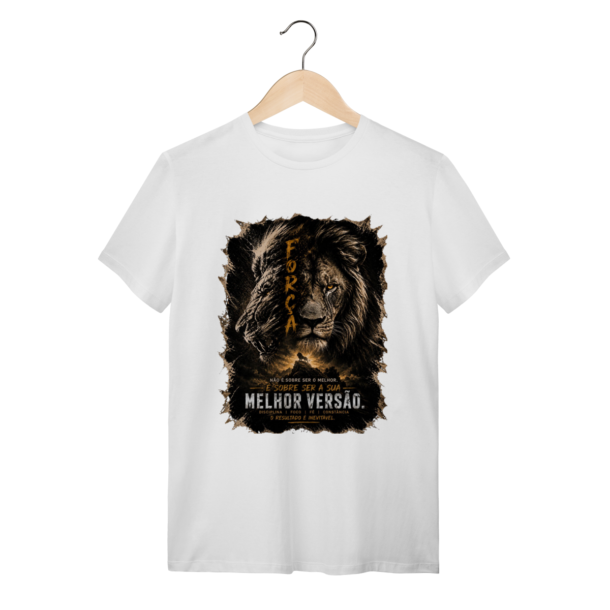 Nome do produto: Camiseta Força – Sua Melhor Versão