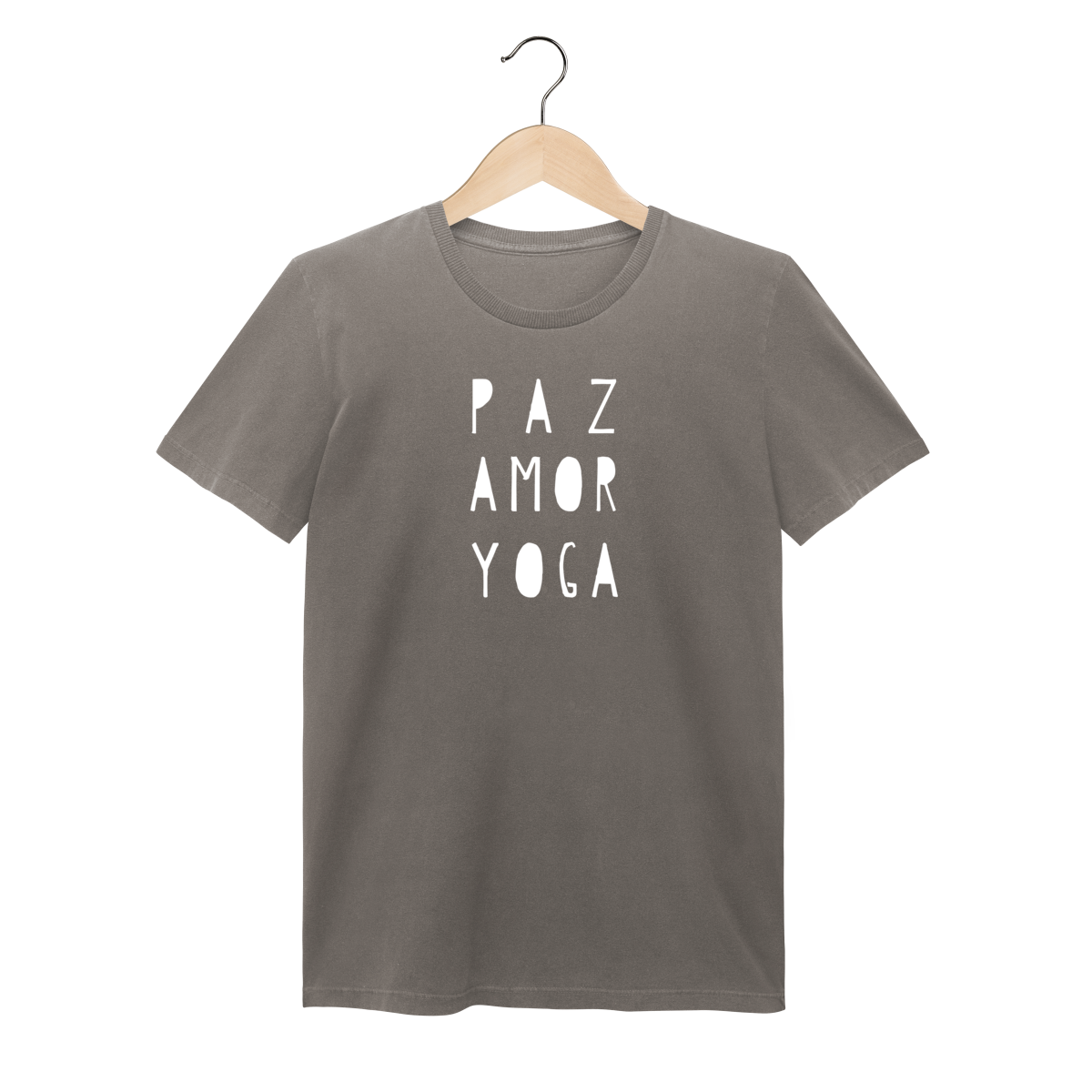 Nome do produto: Paz, Amor e Yoga - Baby Long Estonada