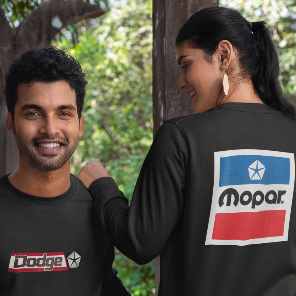 Moletom Prime Canguru Dodge Vintage – Mopar Dodge Edition - Unissex
