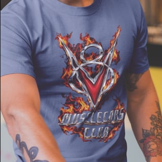 Nome do produto Camiseta V8 Muscle Car Club Estonada – Paixão por Motores V8!