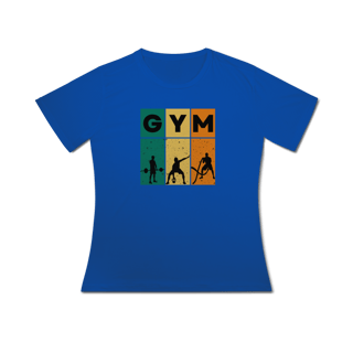 Nome do produto Baby look Sport Dry Uv Estampa 