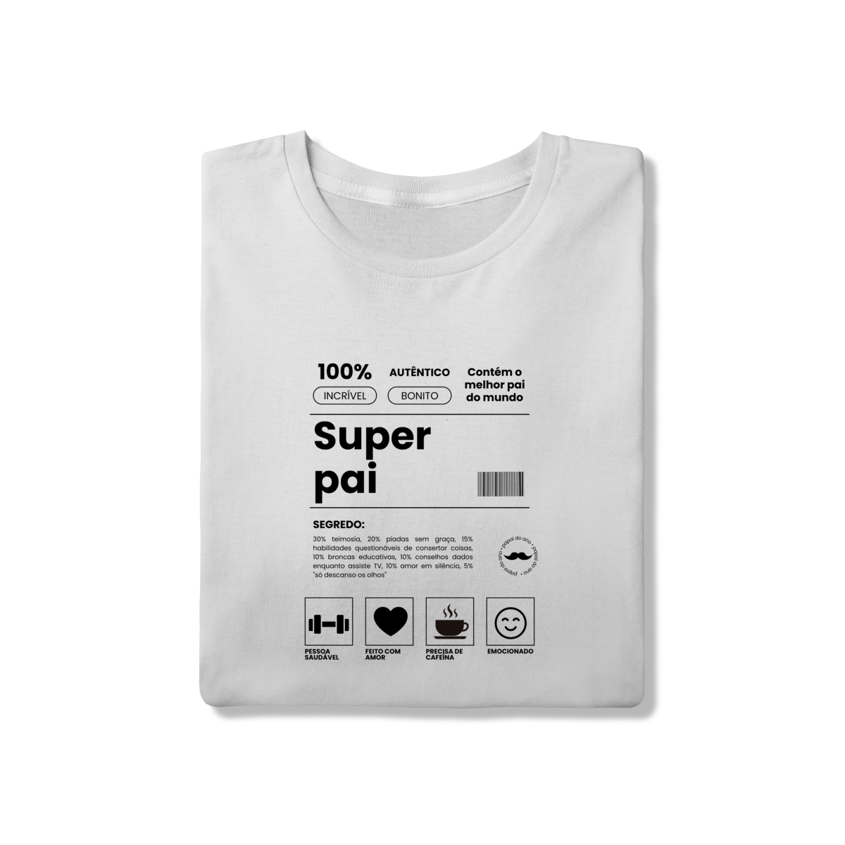 Nome do produto T- Shirt Super Pai 