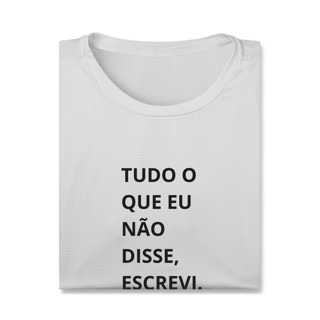 Nome do produto Baby look Sport Escritor 