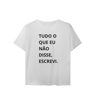 Nome do produto Baby look Sport Escritor 