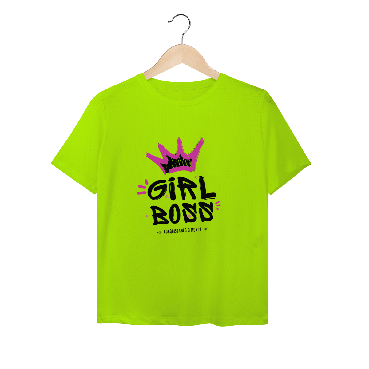 Nome do produto: Baby look Sport Dry Estampa