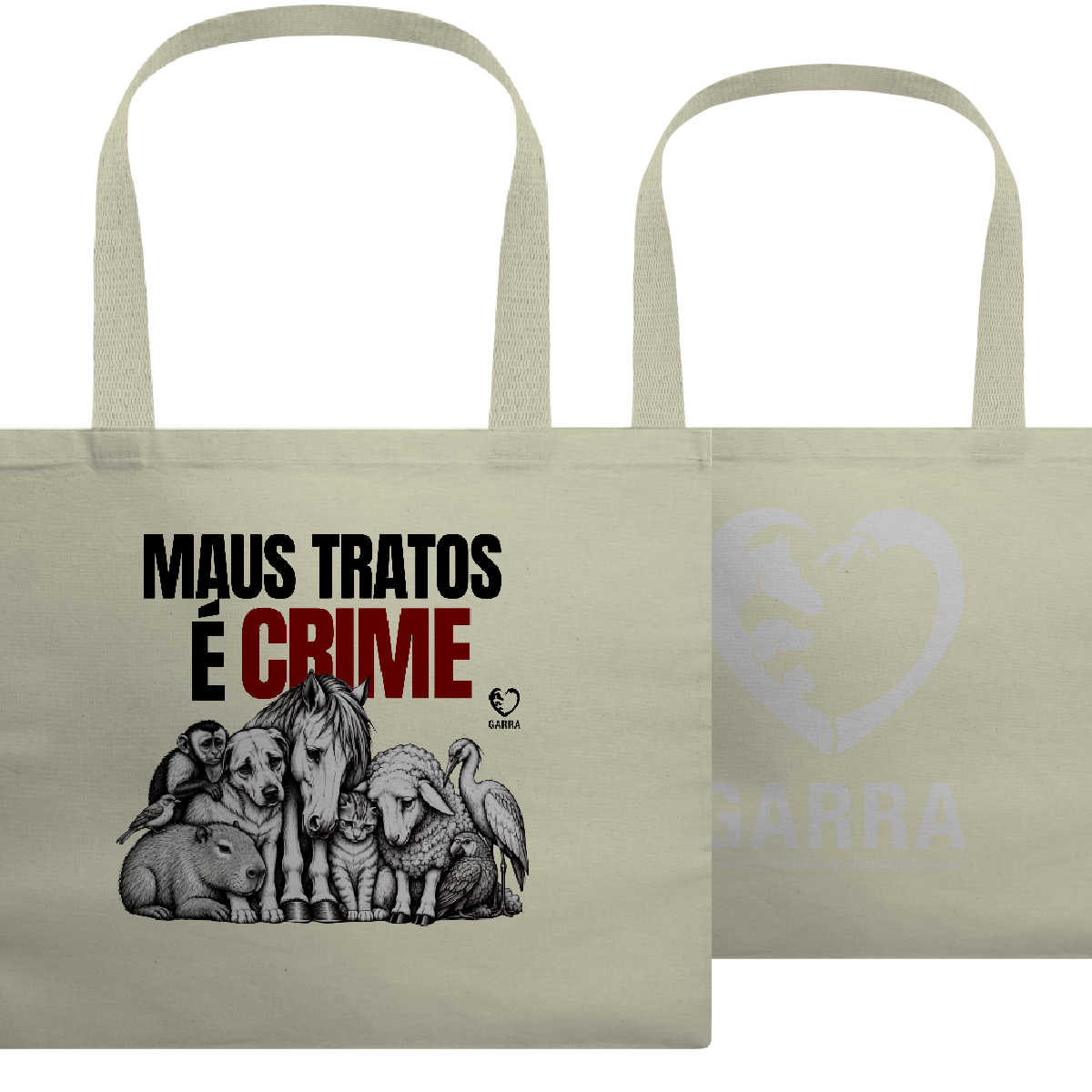 Nome do produto: ECOBAG MAUS TRATOS