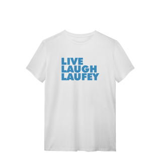 Nome do produto Live, Laugh Laufey - Camiseta Clássica