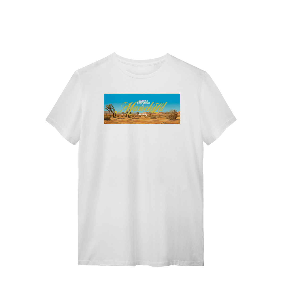 Nome do produto: Camiseta Manchild - Sabrina Carpenter