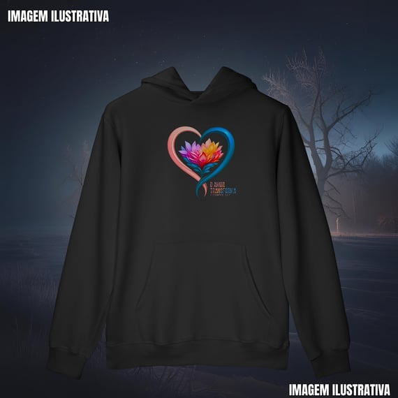 Moletom Prime Canguru O Amor Transforma