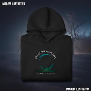  Moletom Prime Canguru Graça Inesgotável