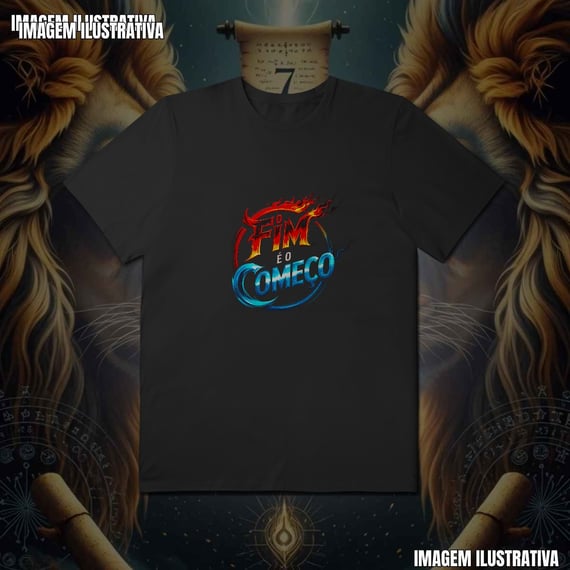 T-Shirt Plus Size O FIm é o Começo