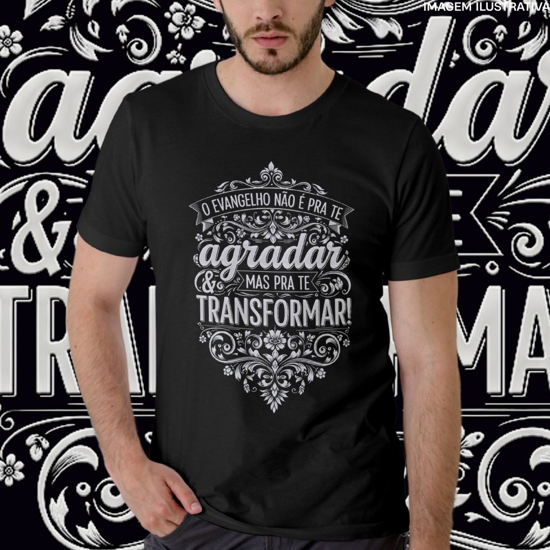 Nome do produto: Camiseta Quality O Evangelho Transforma [Unissex]