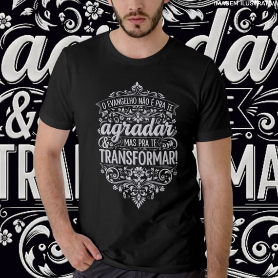 Camiseta Quality O Evangelho Transforma [Unissex]
